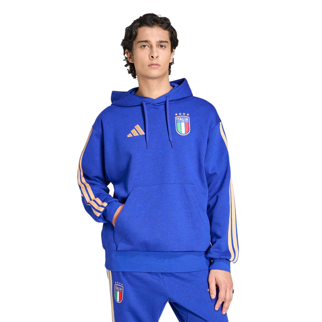 adidas - Men's Italy DNA Fleece Hoodie (JY9662) - Image 2