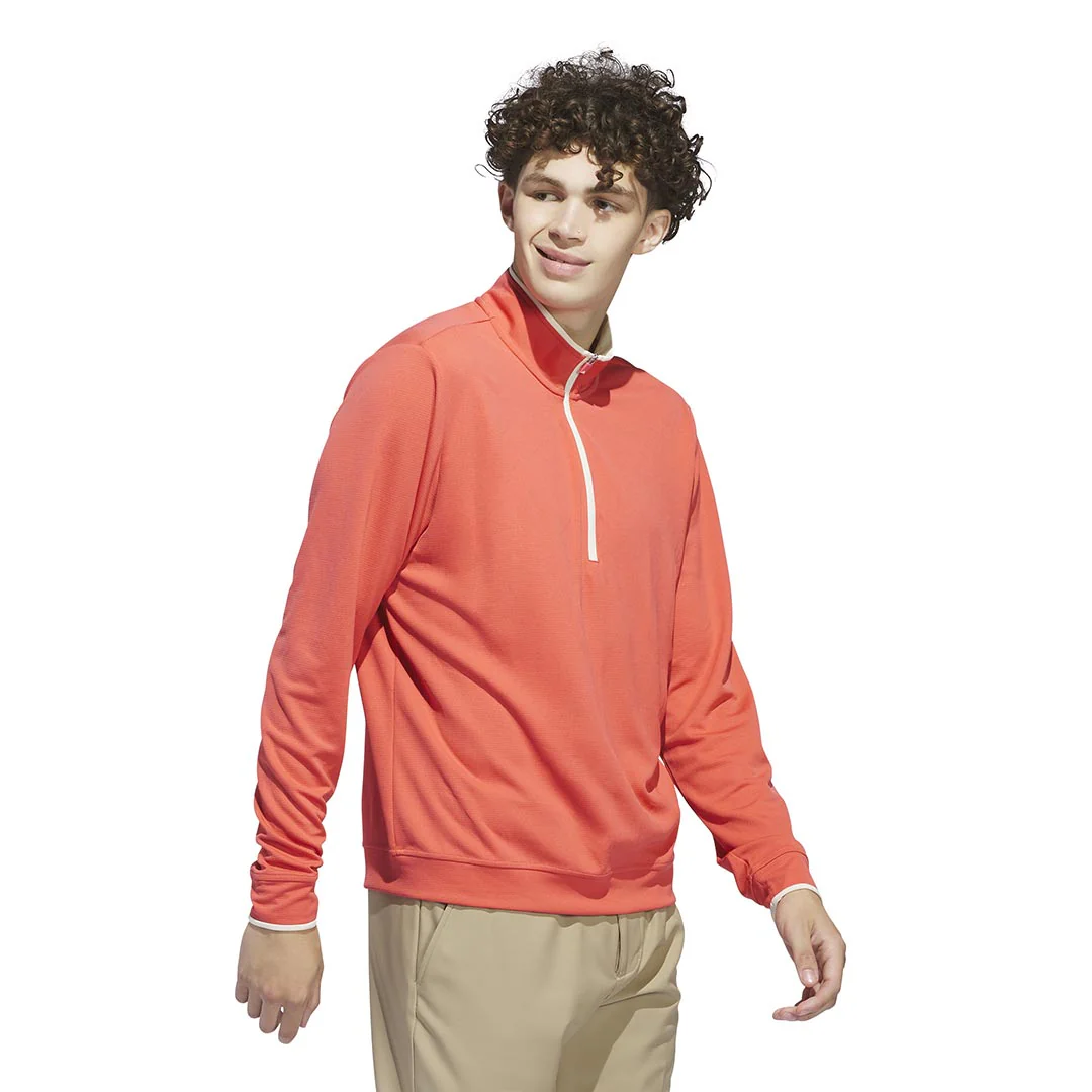 adidas - Men's Lightweight Half Zip Pullover (IU4509) - Image 3