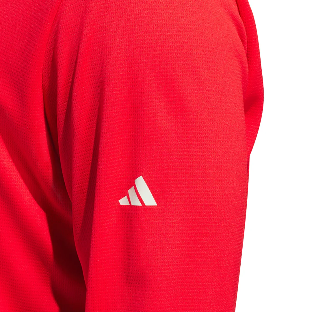 adidas - Men's Lightweight Half-Zip Pullover Sweatshirt (JJ1709) - Image 4