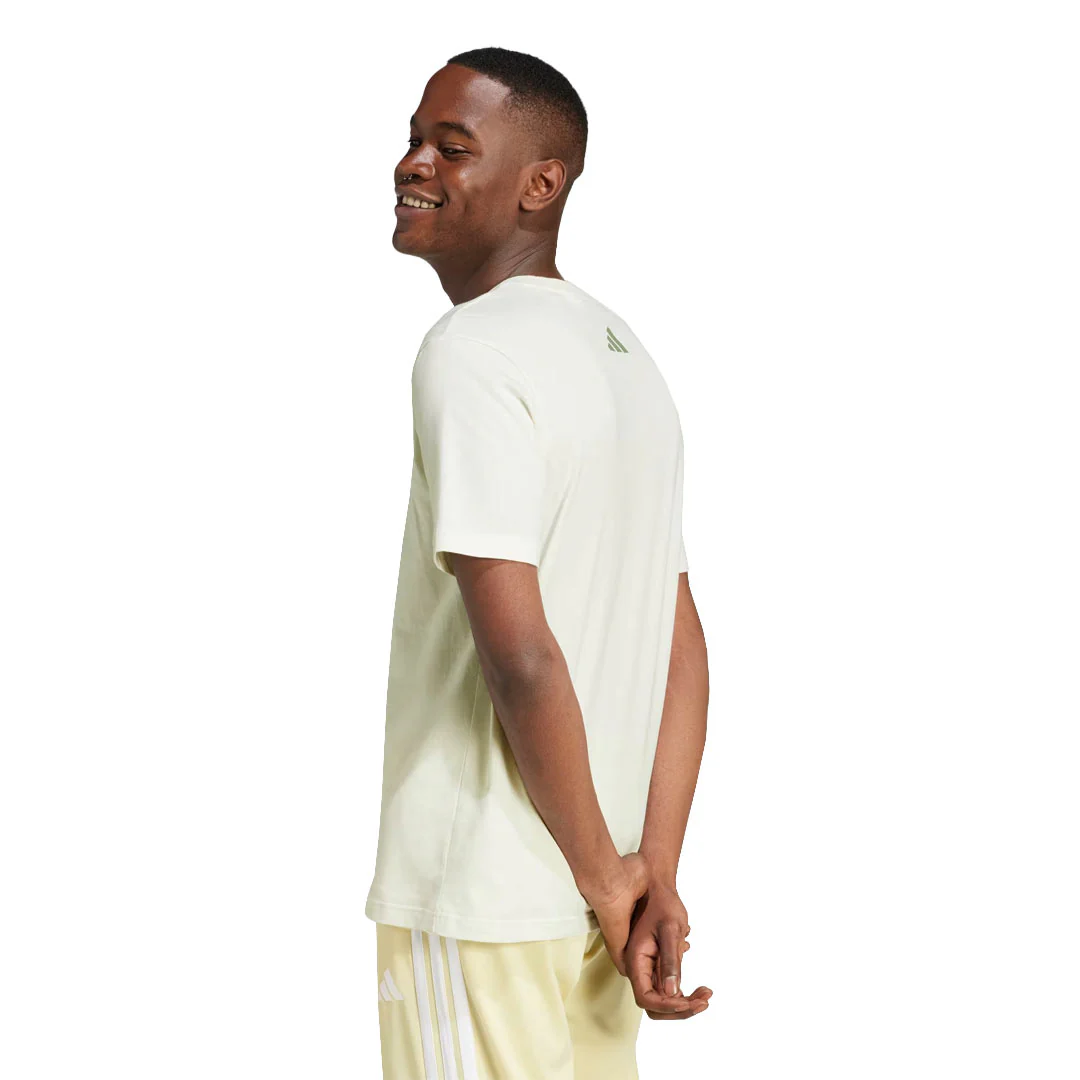 adidas - Men's Lounge Verbiage Graphic T-Shirt (JJ3992) - Image 3