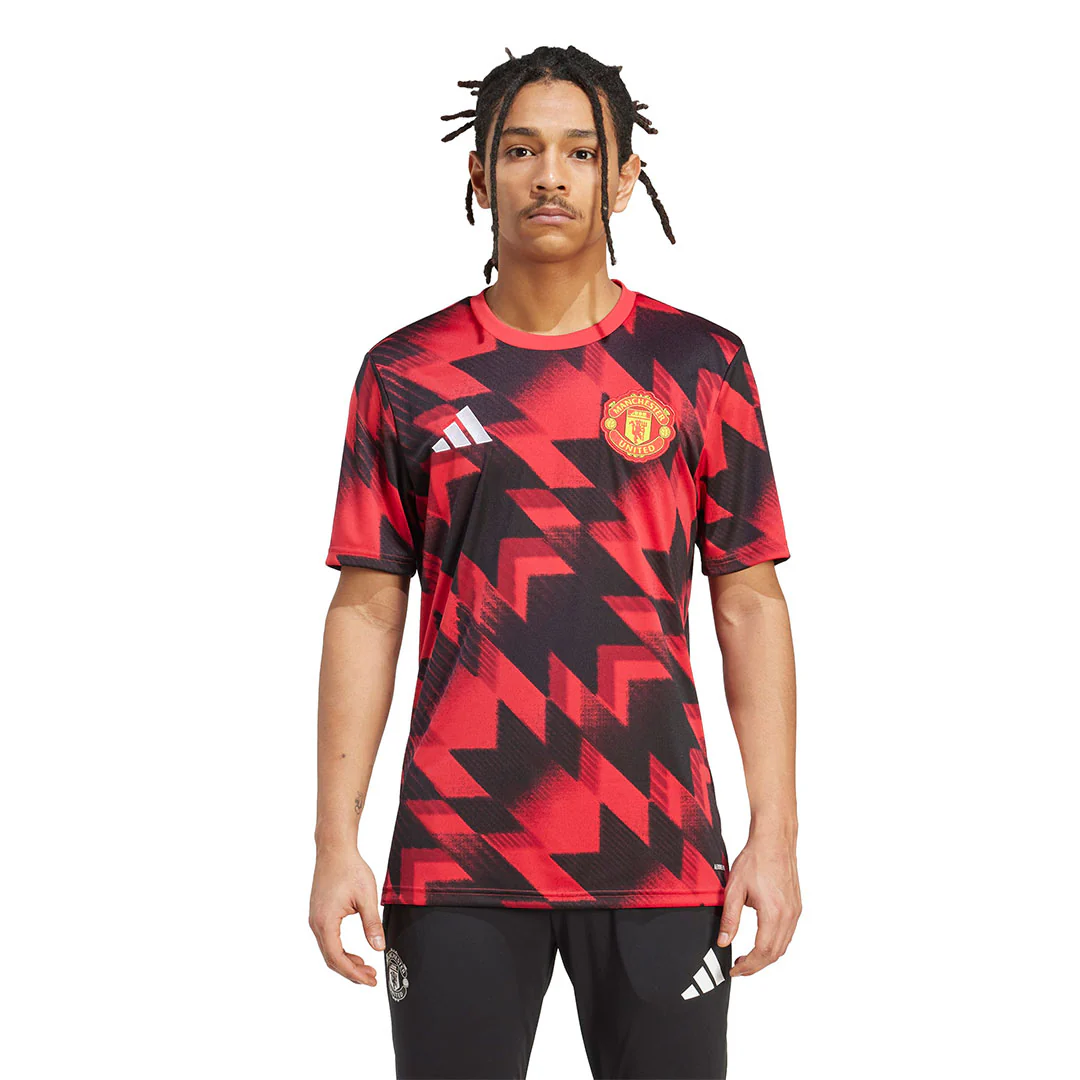 adidas - Men's Manchester United 25/26 Pre-Match Jersey (JP3233) - Image 2