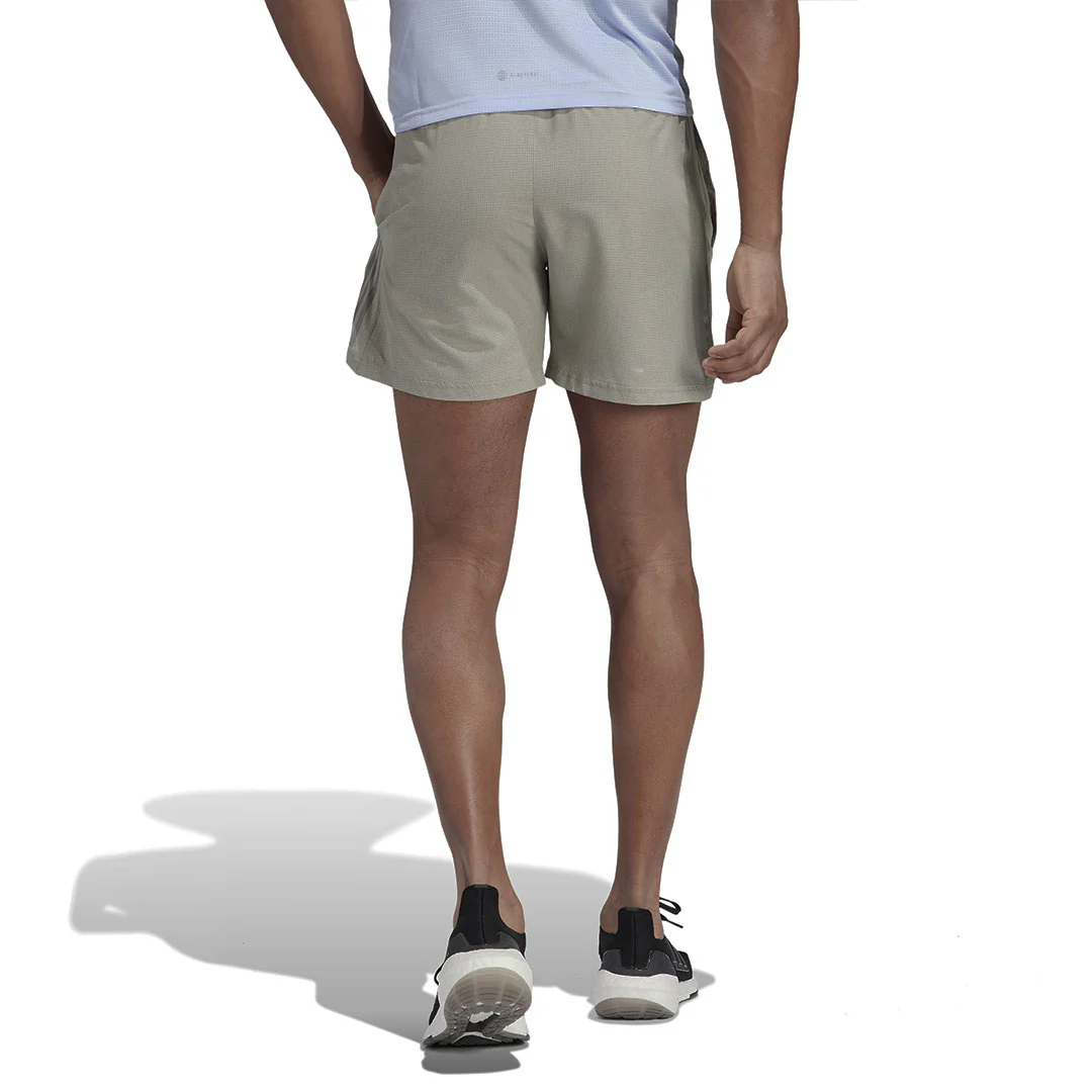 adidas - Men's Own The Run Heather Shorts (HR6616) - Image 3