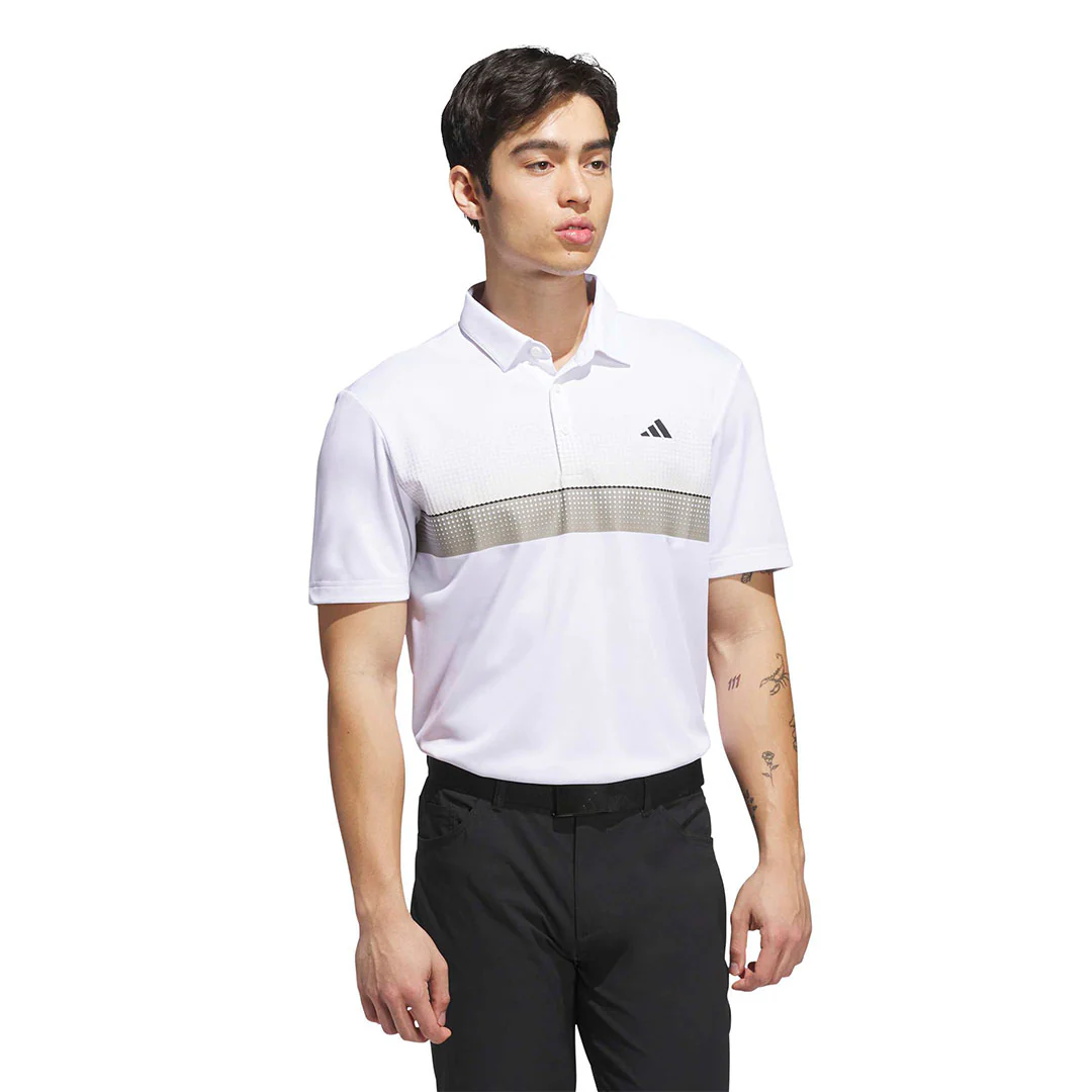 adidas - Men's Performance All Over Print Polo (JL5249) - Image 2