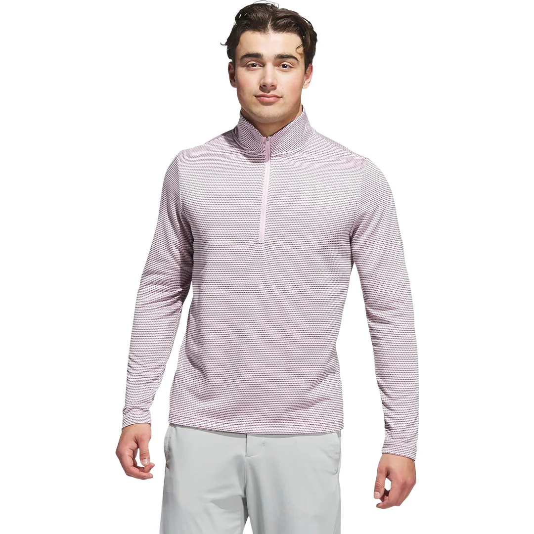 adidas - Men's Performance Print 1/4 Zip Pullover Sweater (JL5258) - Image 2
