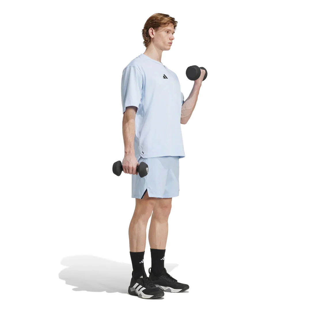 adidas - Men's PrimeLift Workout Oversized T-shirt (JV9685) - Image 4