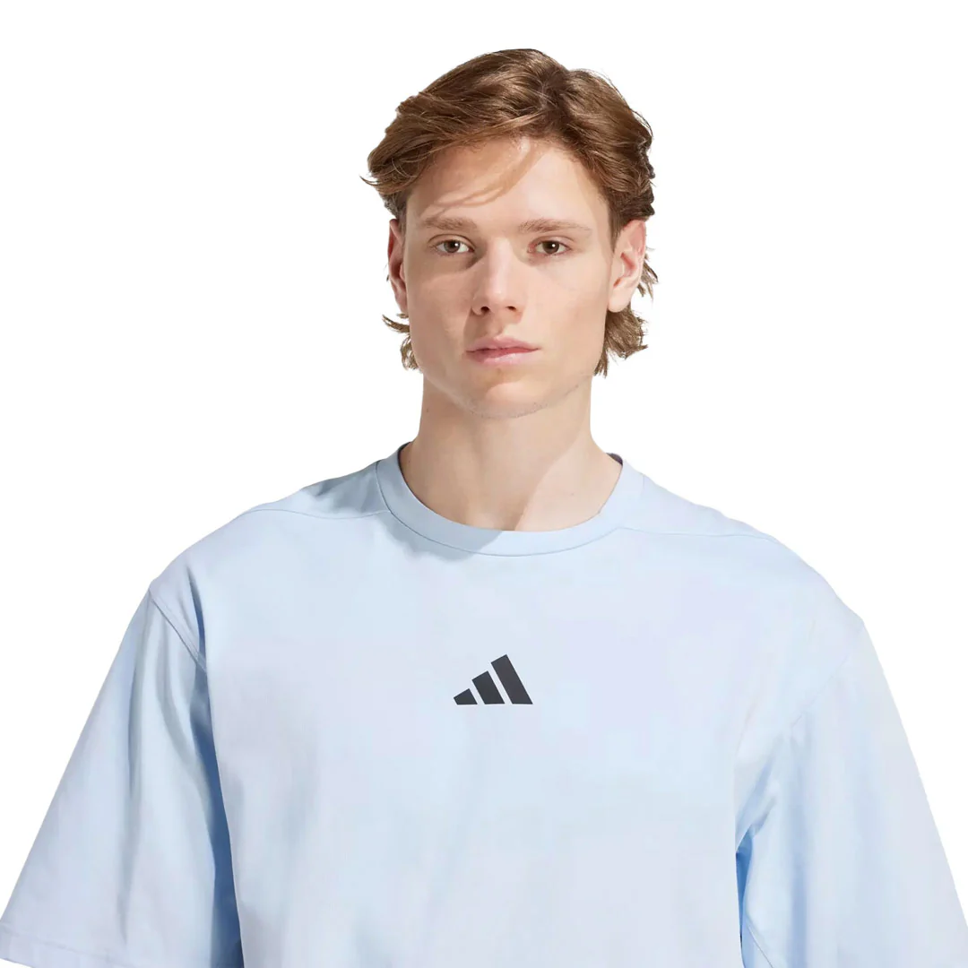 adidas - Men's PrimeLift Workout Oversized T-shirt (JV9685) - Image 5