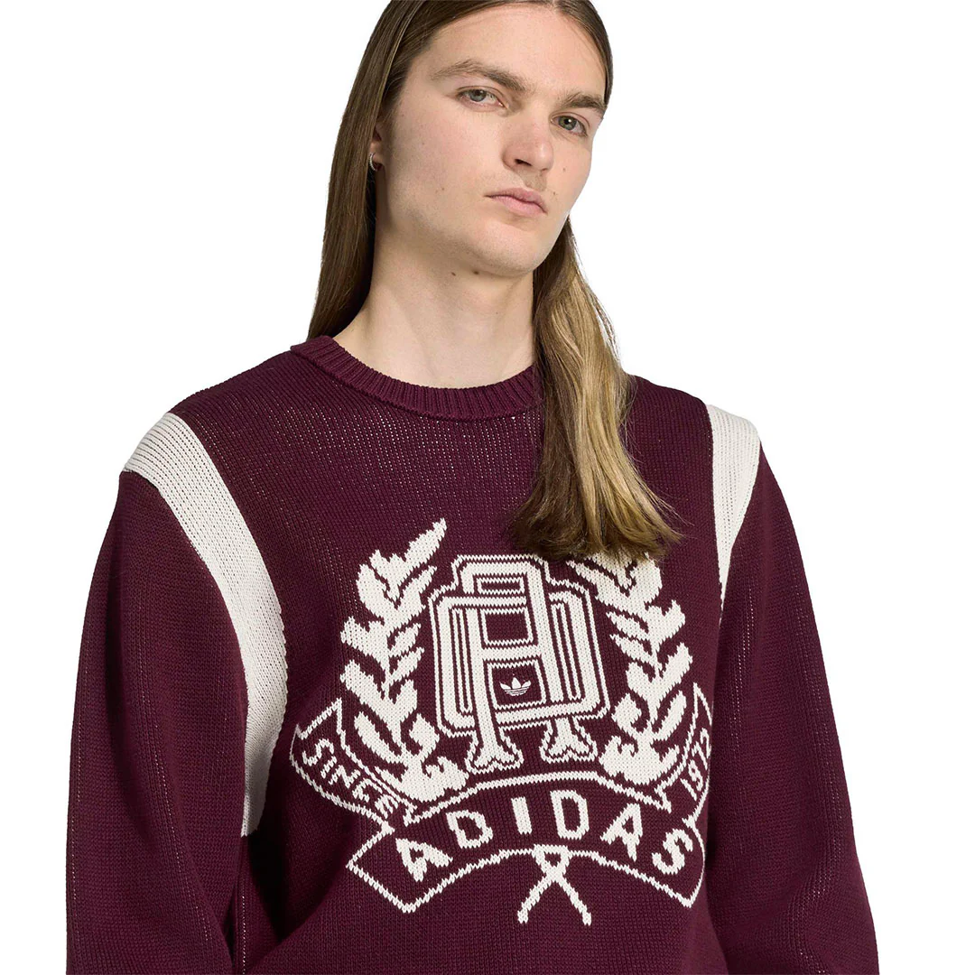 adidas - Men's Regular Knitted Sweater (JX8215) - Image 4