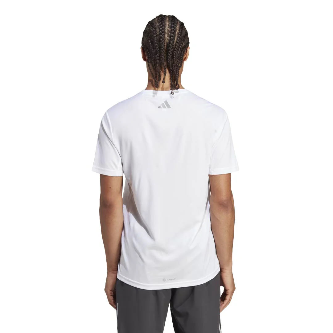 adidas - Men's Run Icons 3 Bar T-Shirt (HR3244) - Image 3