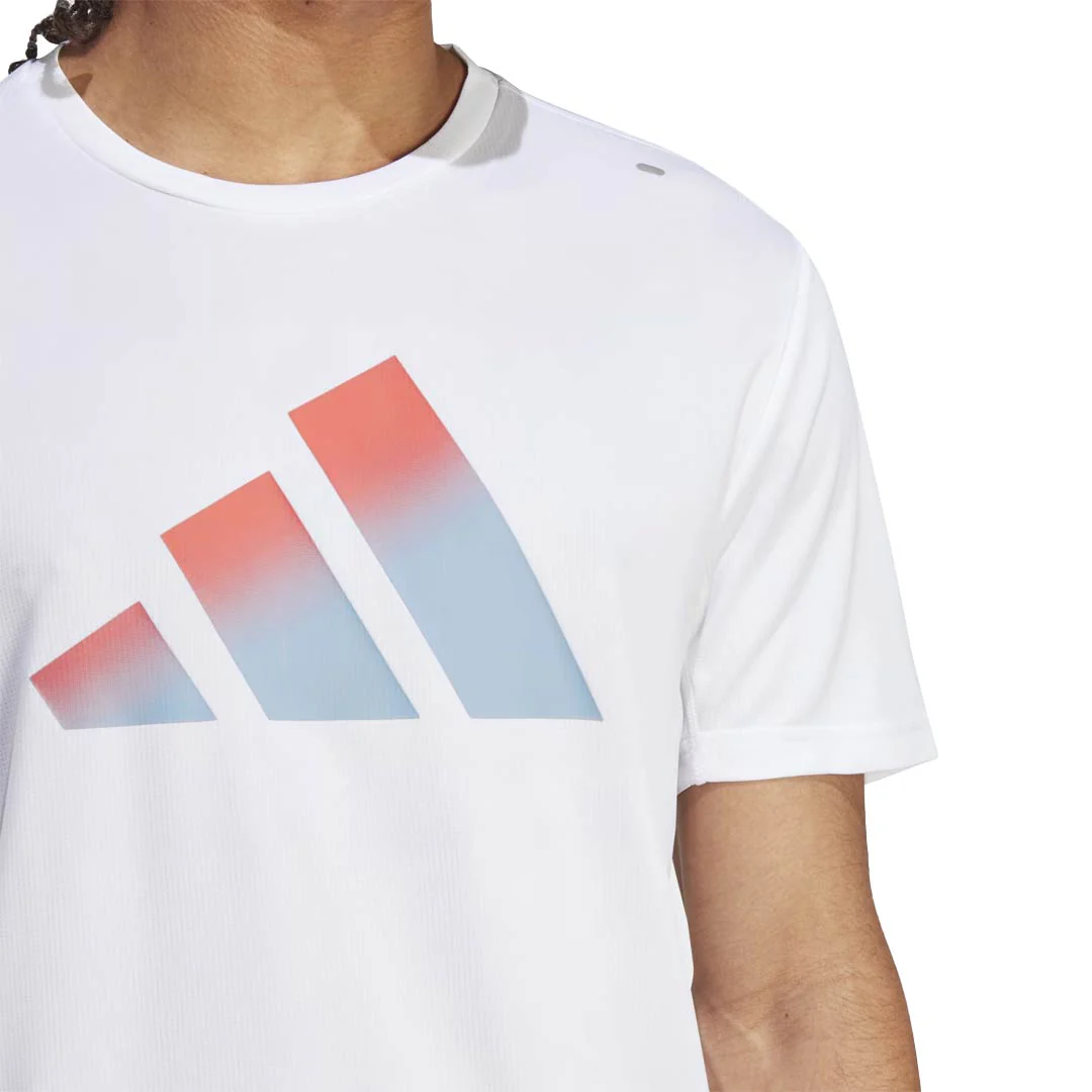 adidas - Men's Run Icons 3 Bar T-Shirt (HR3244) - Image 4