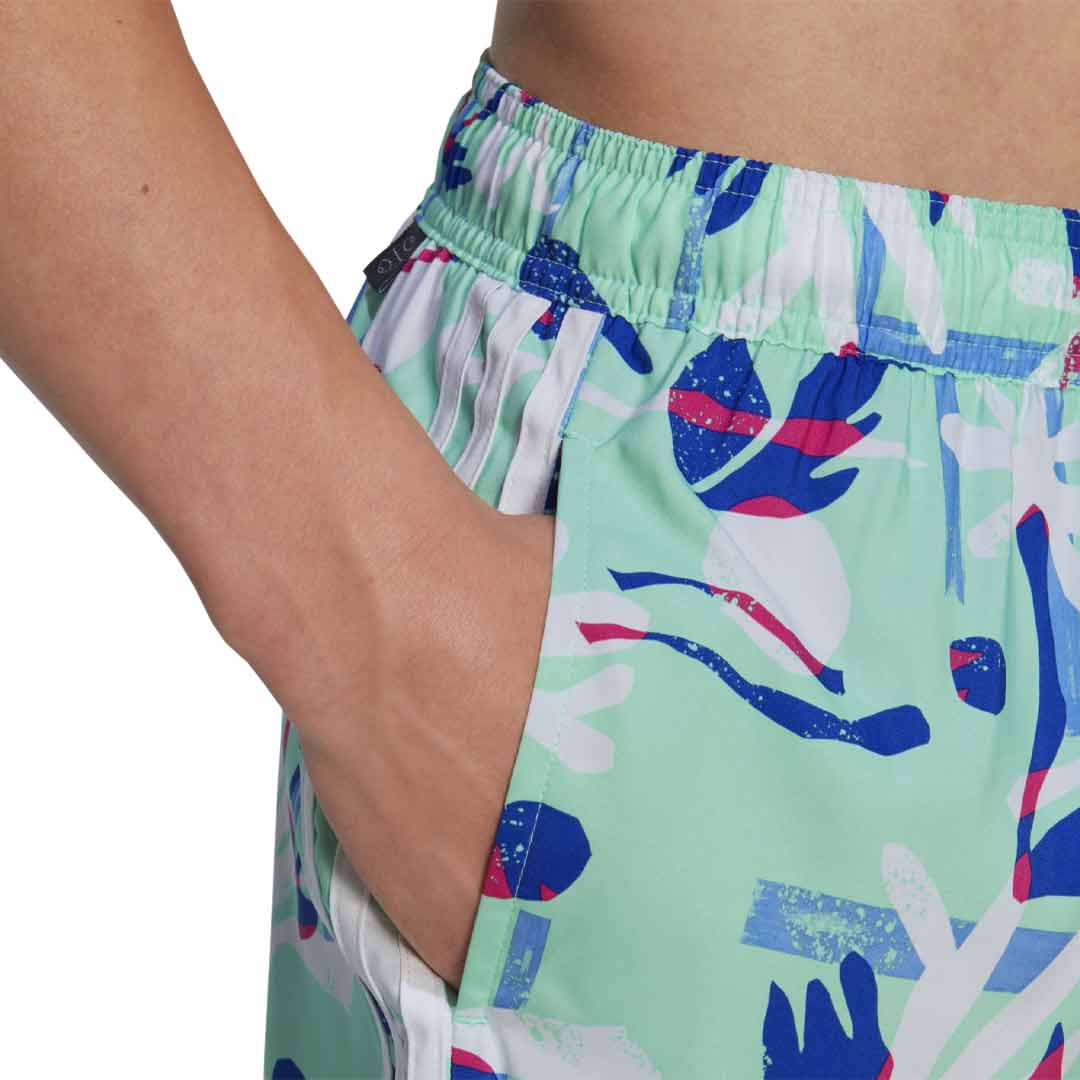 adidas - Men's Seasonal Floral CLX 3" Swim Shorts (HT2120) - Image 6