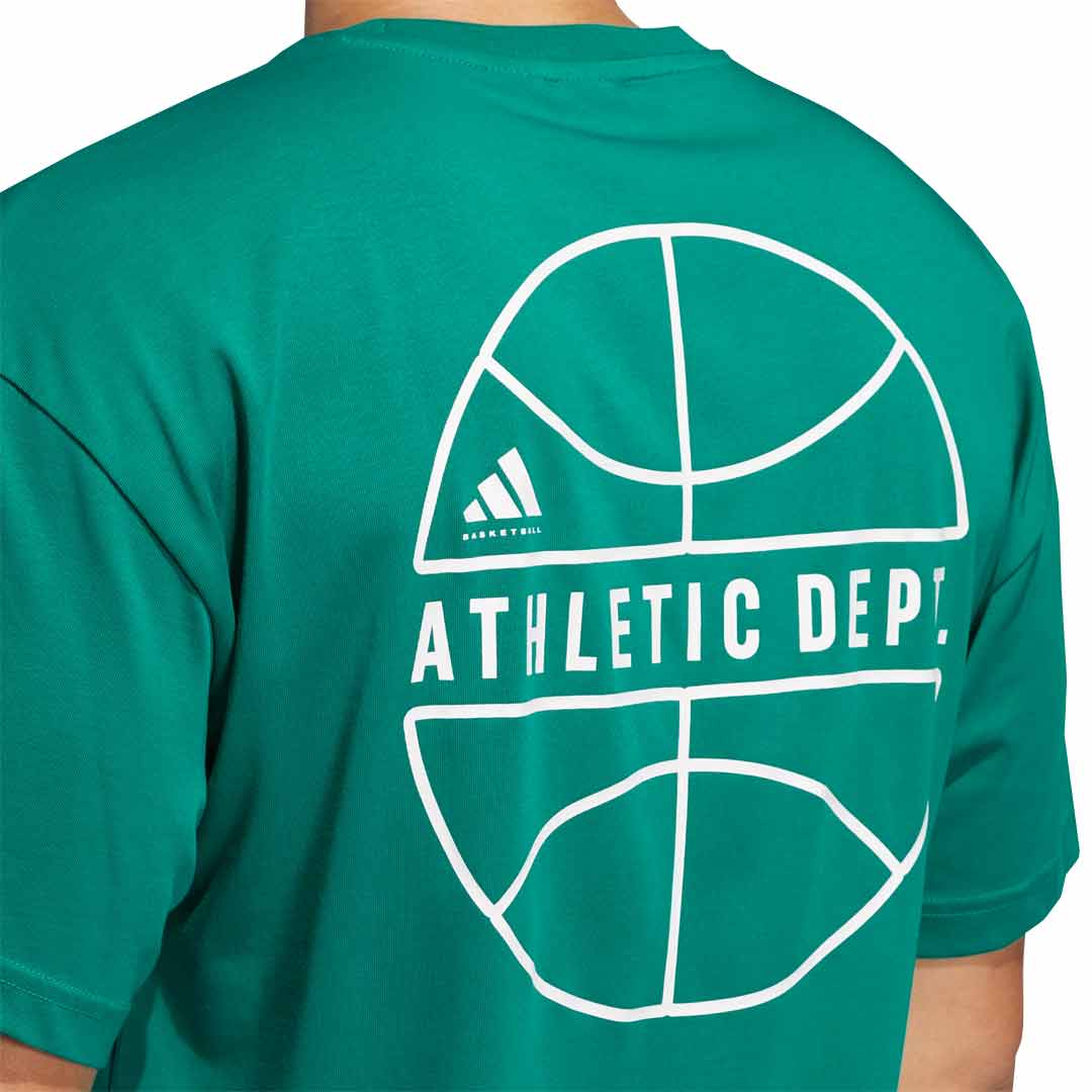 adidas - Men's Select Basketball Graphic T-Shirt (JN7111) - Image 6