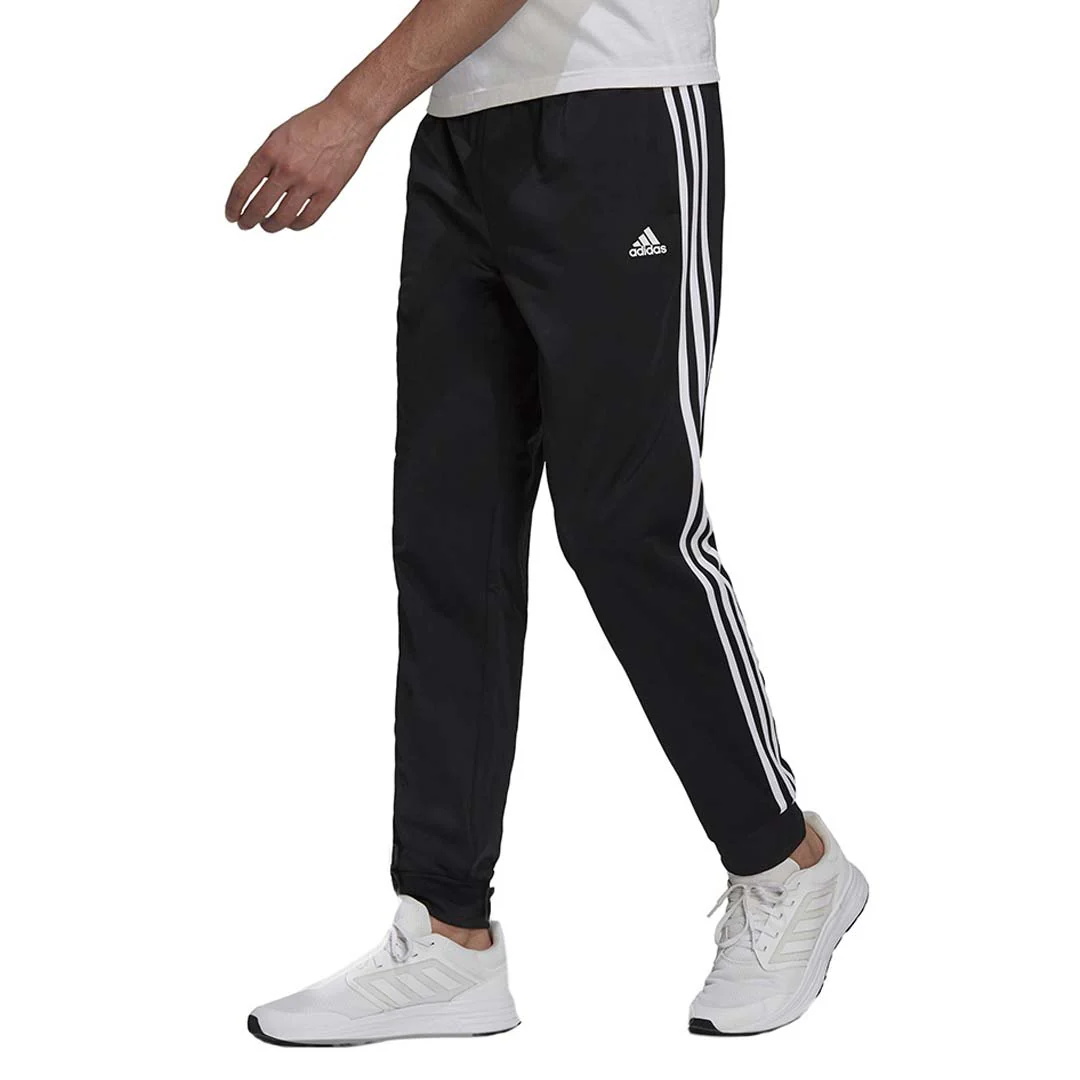 adidas - Men's Tapered 3 Stripes Track Pants (H46105) - Image 2