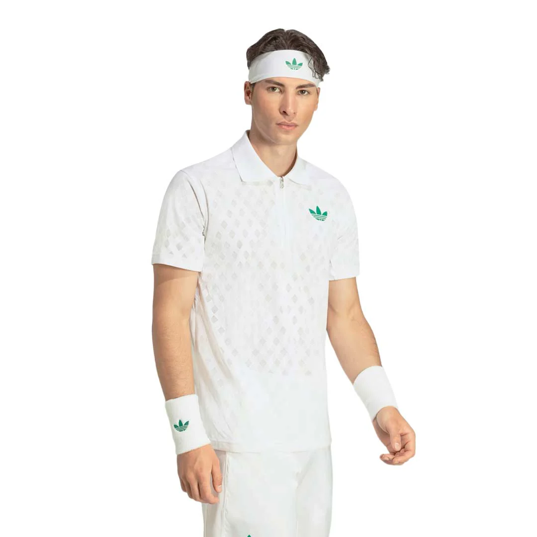 adidas - Men's Tennis Pro Climacool+ FreeLift Polo (JL9675) - Image 2