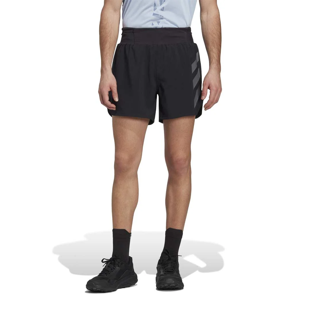 adidas - Men's Terrex Agravic Trail Running Shorts (HT9395 5IN) - Image 2