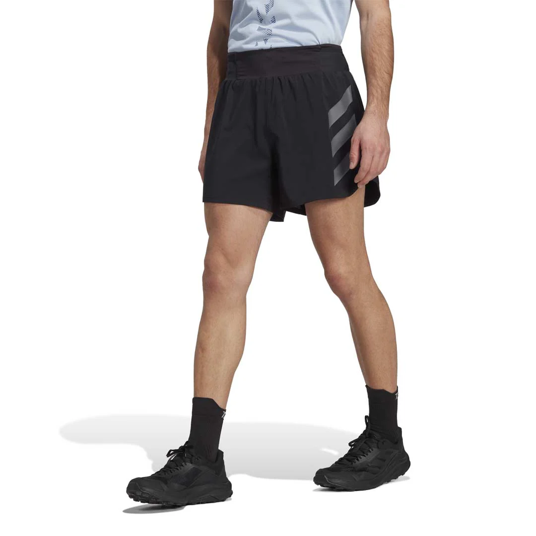 adidas - Men's Terrex Agravic Trail Running Shorts (HT9395 5IN) - Image 3