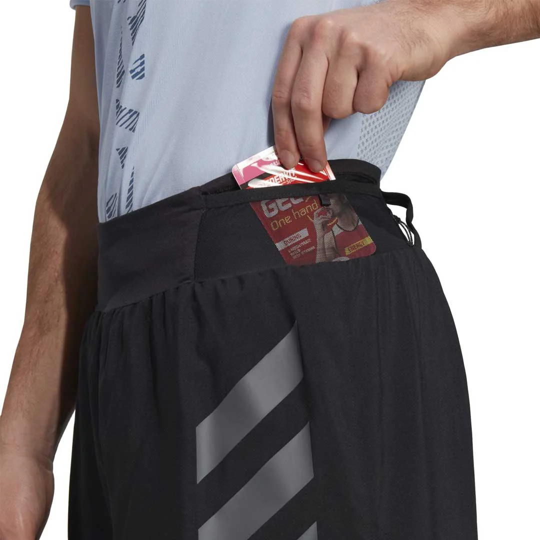 adidas - Men's Terrex Agravic Trail Running Shorts (HT9395 5IN) - Image 5
