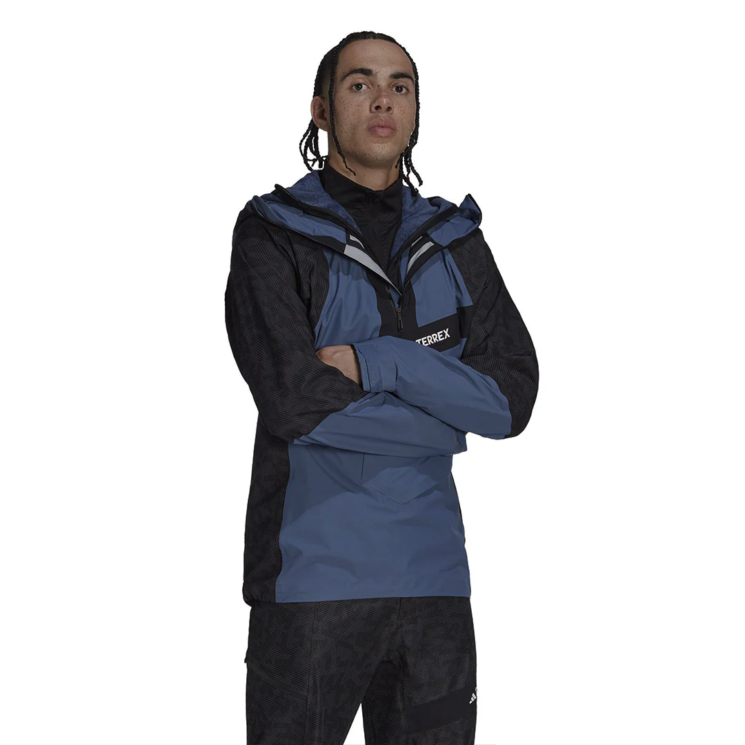 adidas - Men's Terrex Techrock Primeknit RAIN.RDY Jacket (HU1829) - Image 3