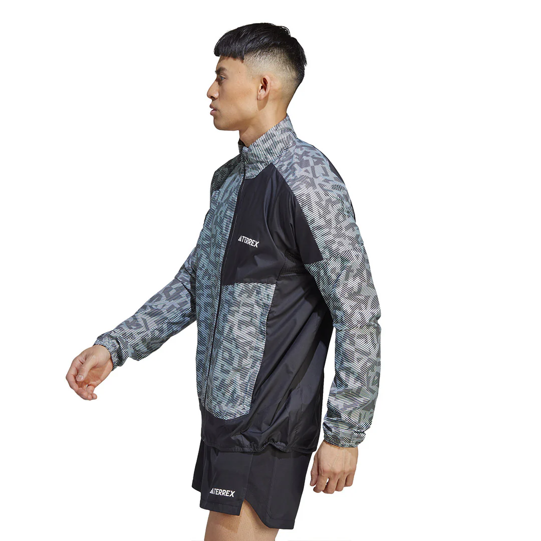 adidas - Men's Terrex Trail Running Wind Jacket (IA1795) - Image 3