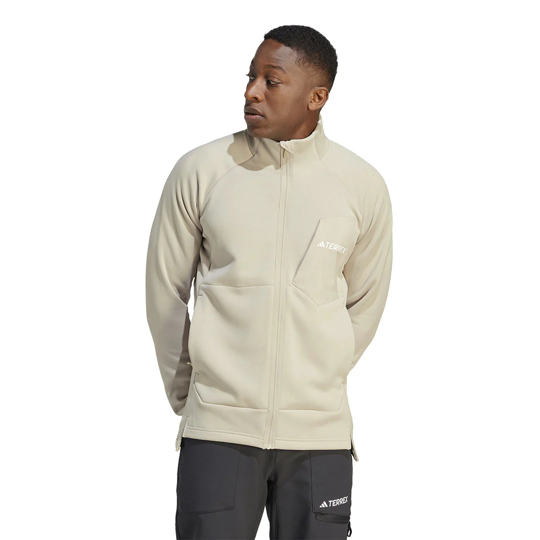 adidas - Men's Terrex Xperior Medium Fleece Full Zip Jacket (IB1837) - Image 2