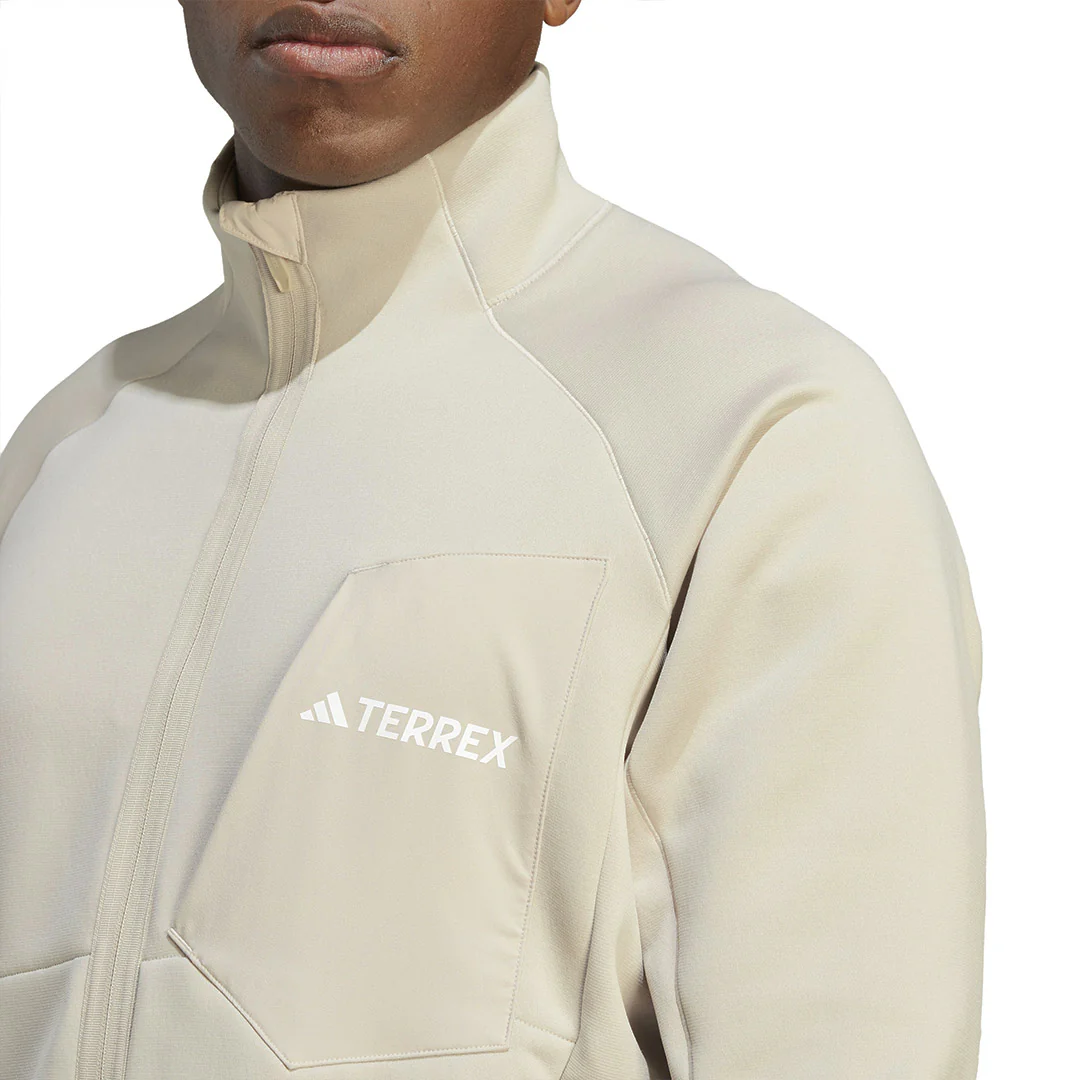 adidas - Men's Terrex Xperior Medium Fleece Full Zip Jacket (IB1837) - Image 7