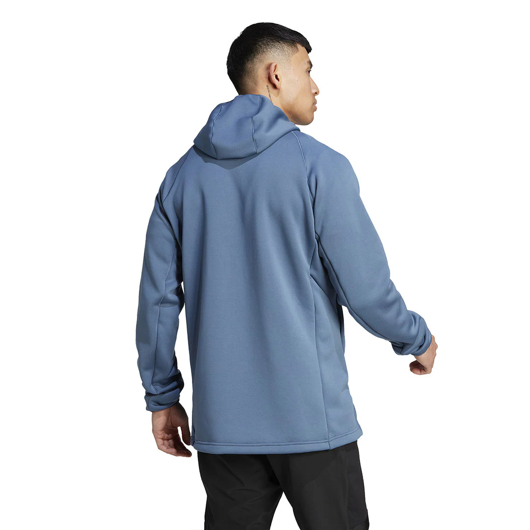 adidas - Men's Terrex Xperior Medium Fleece Hooded Jacket (IP4143) - Image 3