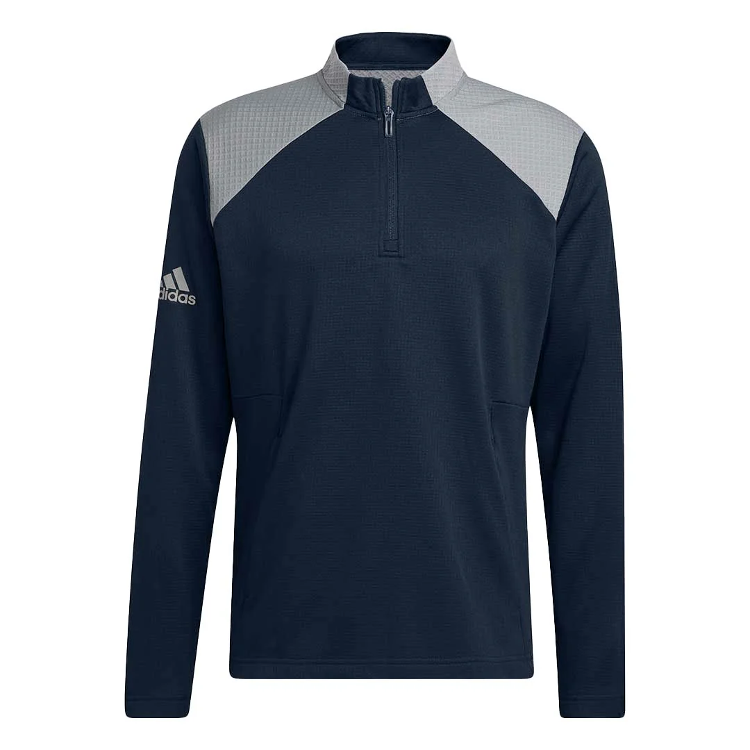 adidas - Men's Textured 1/4 Mixed Media Pullover (GR4472)