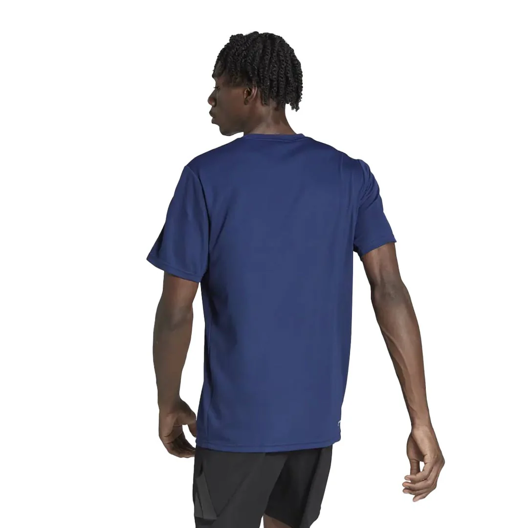 adidas - Men's Train Essentials 3-Stripes Training T-Shirt (IB8152) - Image 3