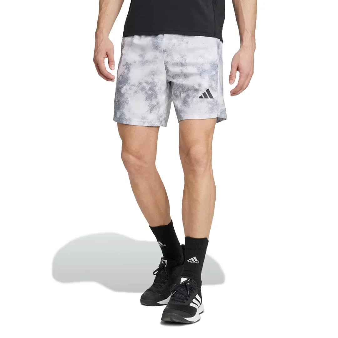 adidas - Men's Train Essentials Seasonal All Over Print Shorts (JW9710-7IN) - Image 2