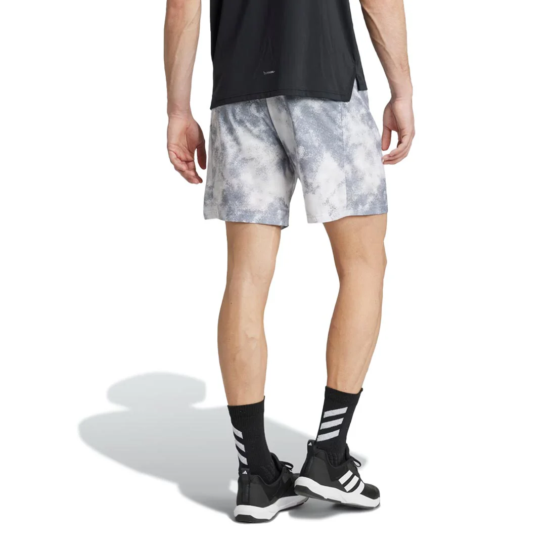 adidas - Men's Train Essentials Seasonal All Over Print Shorts (JW9710-7IN) - Image 3