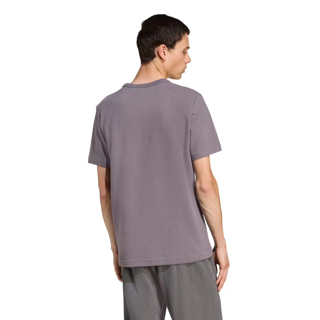 adidas - Men's Trefoil Essentials Waffle T-Shirt (JW3512) - Image 3