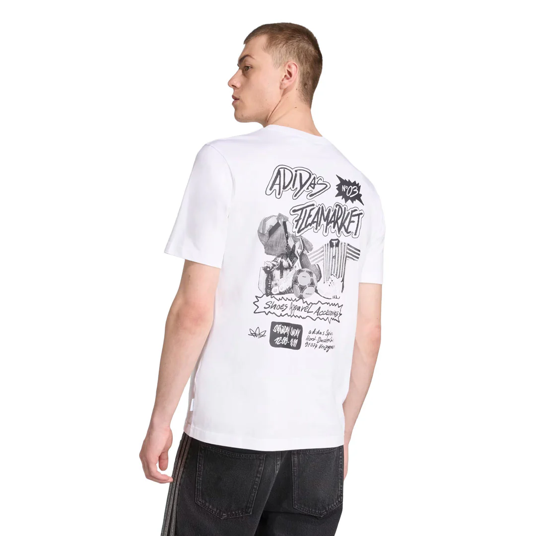 adidas - Men's Trefoil Series Loose T-Shirt (JW3018) - Image 3