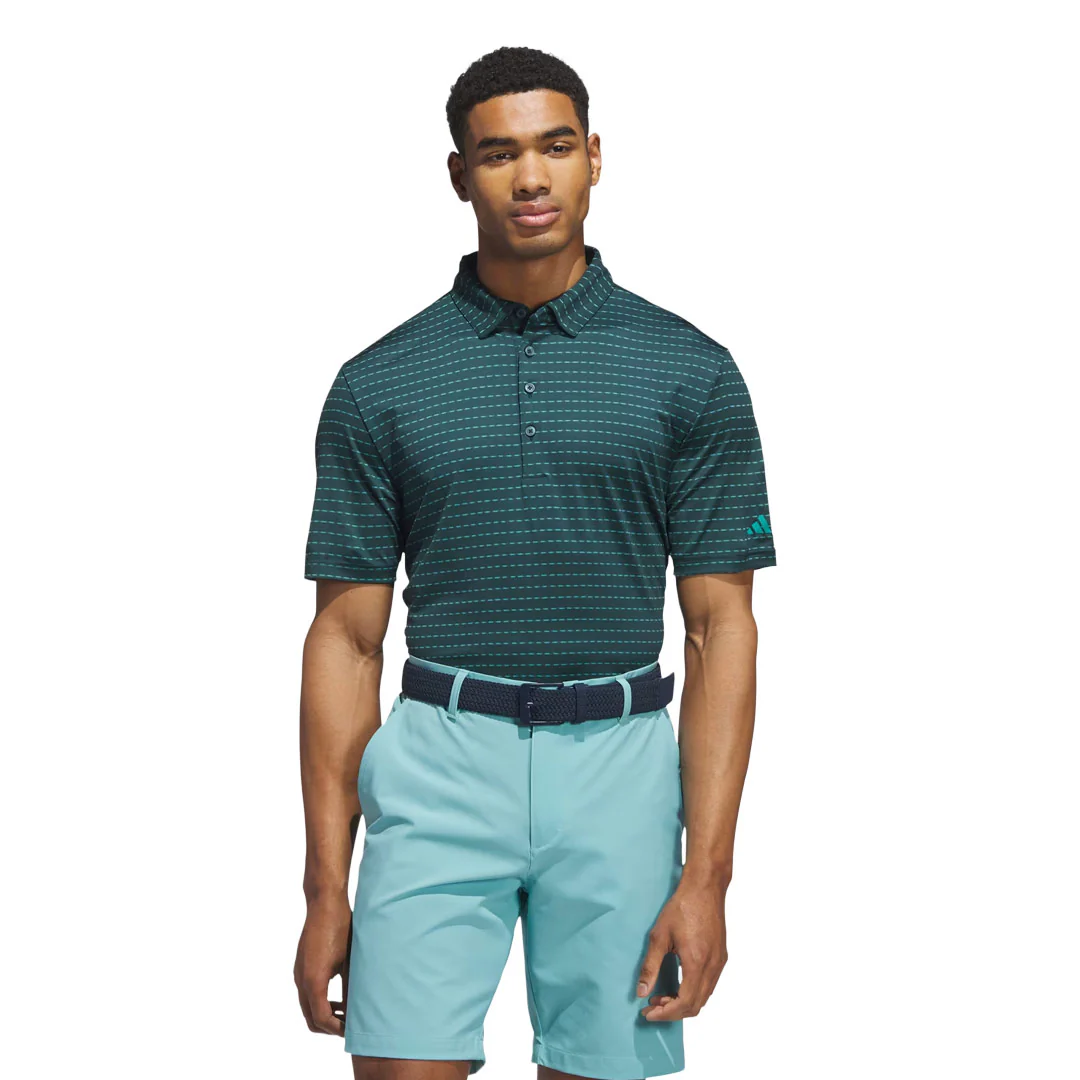 adidas - Men's Ultimate365 Dash Stripe Polo (JL5311) - Image 2