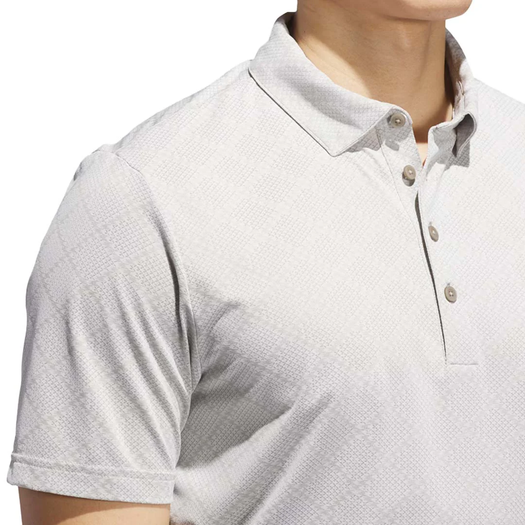 adidas - Men's Ultimate365 Hounds Jacquard Polo (KA7902) - Image 4