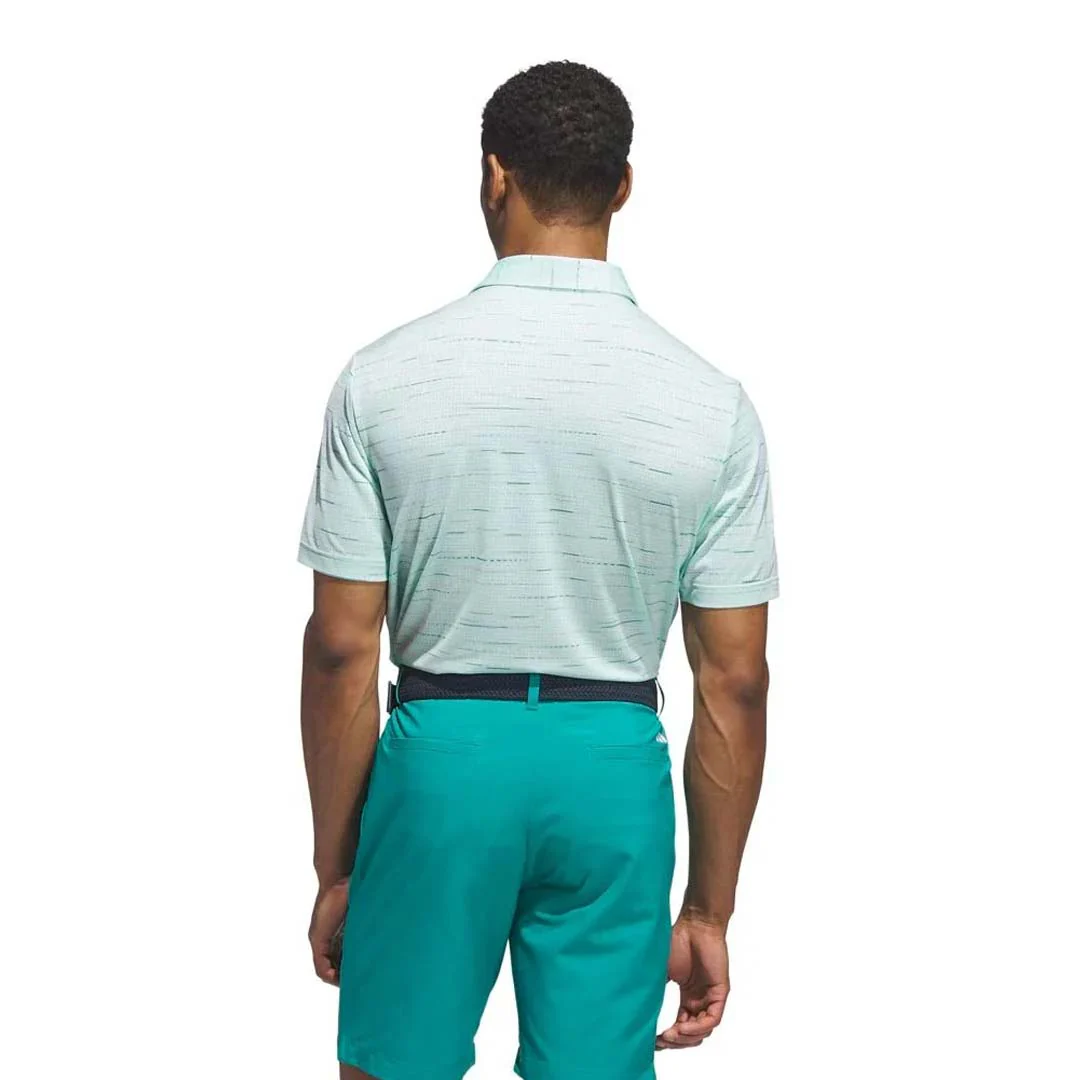 adidas - Men's Ultimate365 Mesh Glimmer Print Polo (JX8905) - Image 3