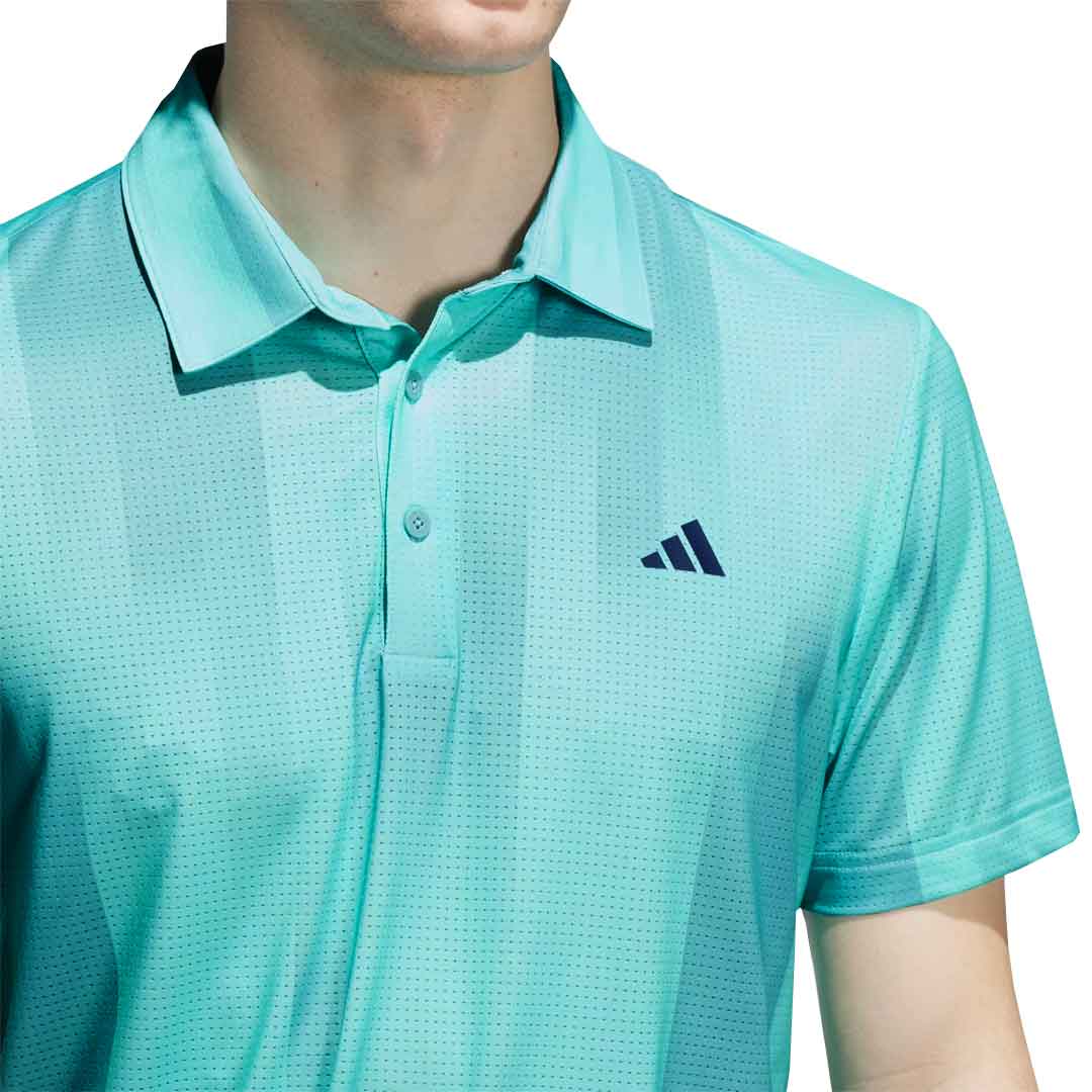 adidas - Men's Ultimate365 Mesh Radiant Print Polo (JL5282) - Image 4