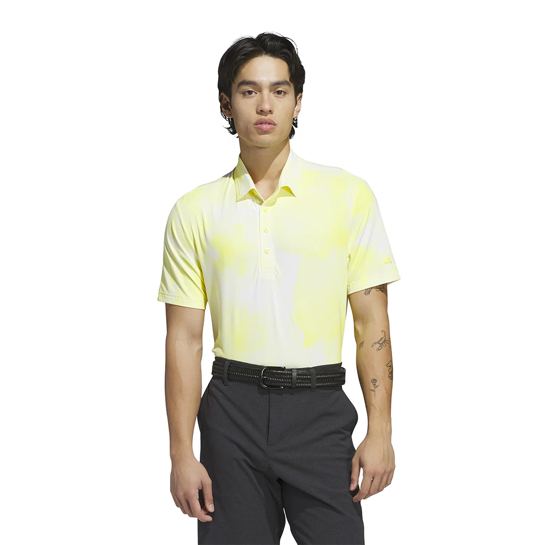 adidas - Men's Ultimate365 Printed Cool Feeling Tour Polo (IM7893) - Image 2
