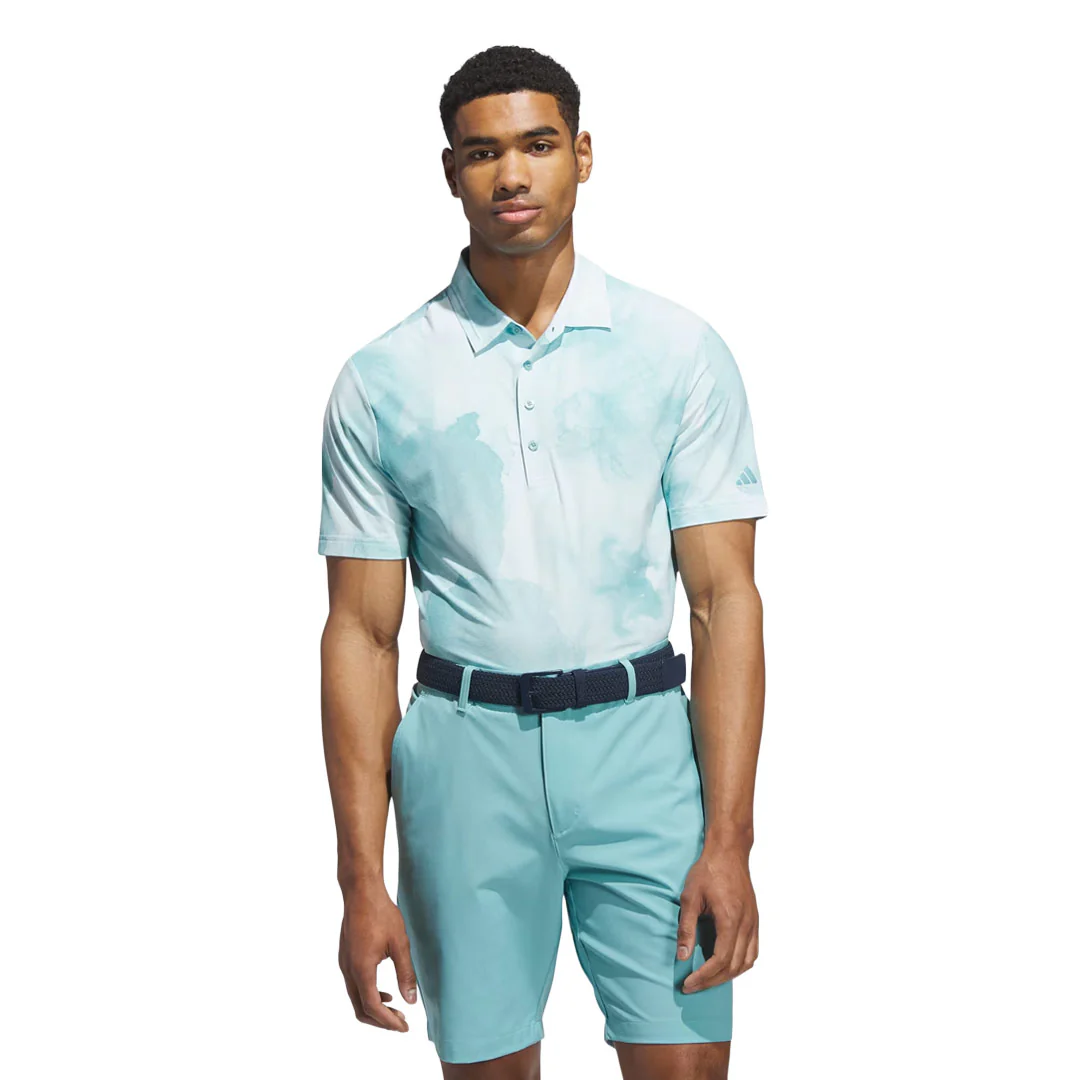 adidas - Men's Ultimate365 Printed Cool Feeling Tour Polo (JY3962) - Image 2
