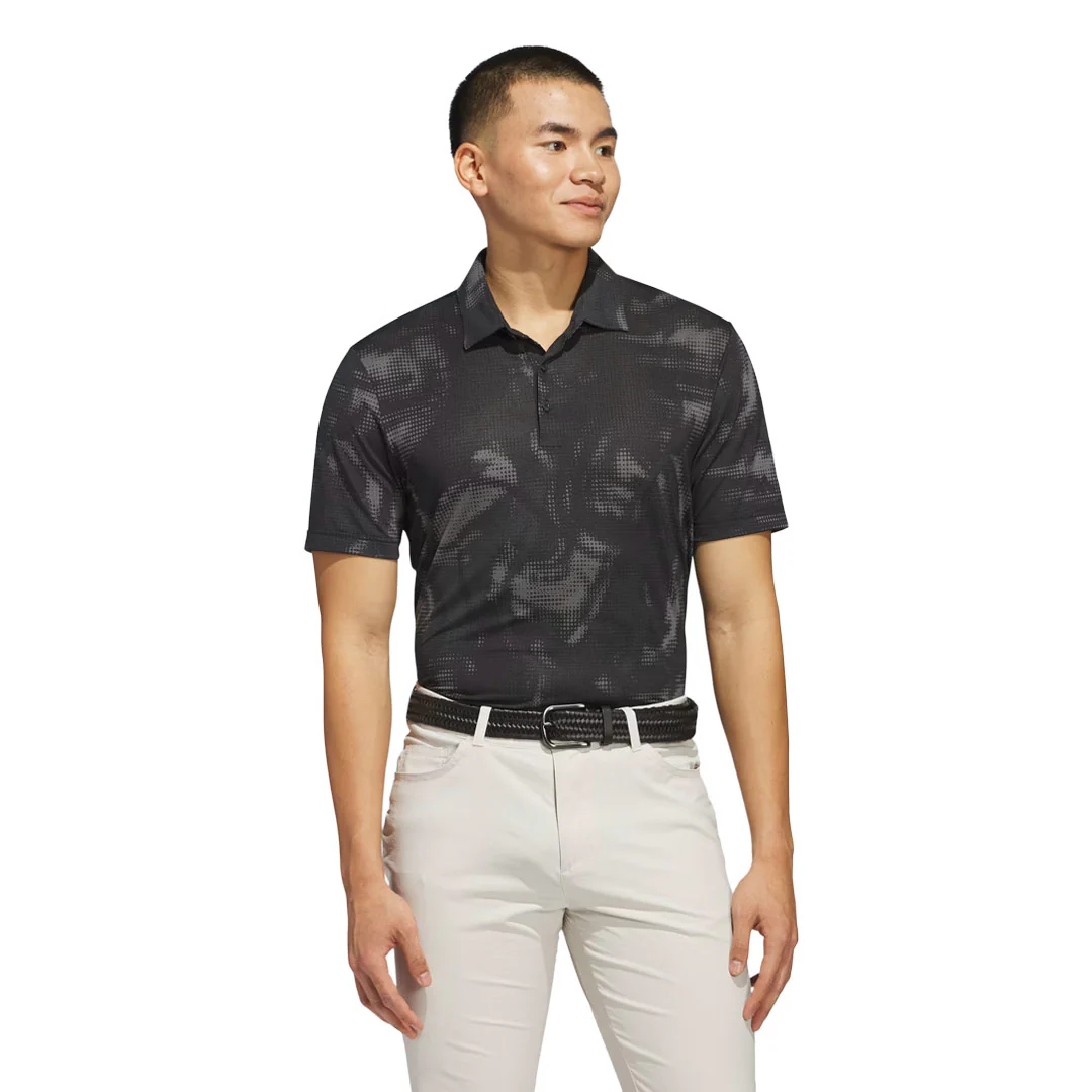 adidas - Men's Ultimate365 Printed Mesh Polo (JF4894) - Image 2