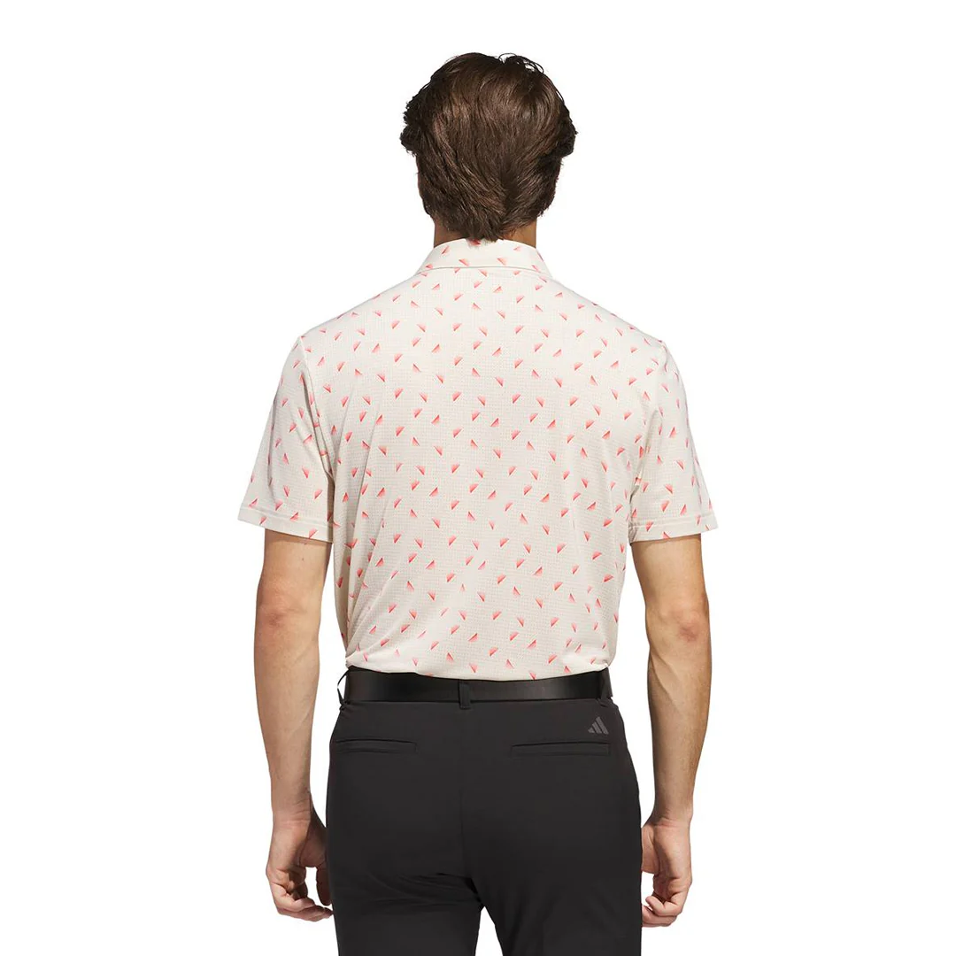 adidas - Men's Ultimate365 Printed Mesh Polo (JF4907) - Image 3