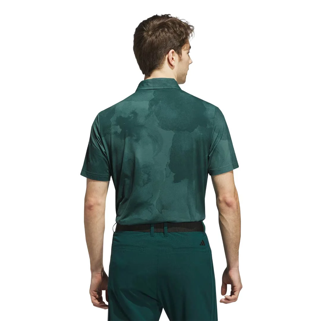 adidas - Men's Ultimate365 Printed Tour Polo (JY3964) - Image 3