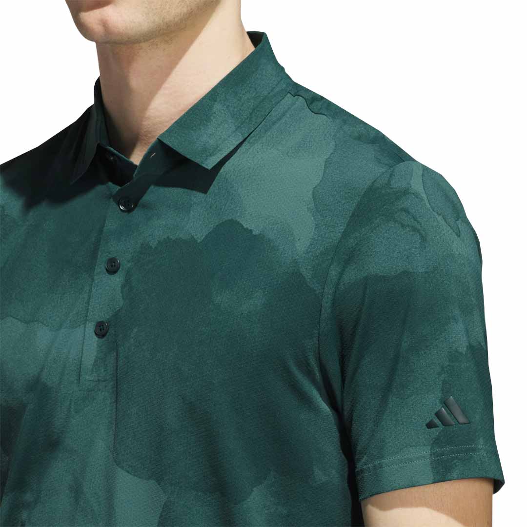 adidas - Men's Ultimate365 Printed Tour Polo (JY3964) - Image 4