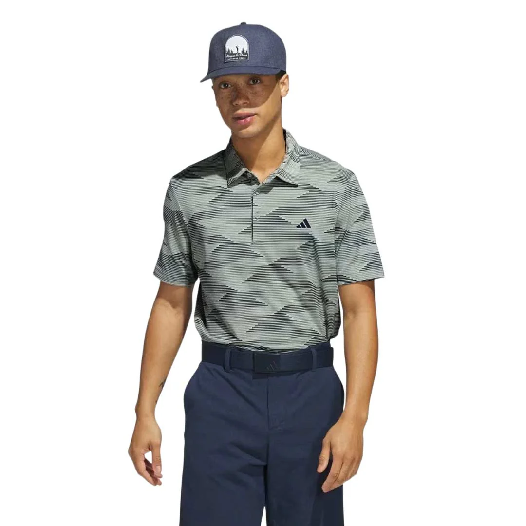 adidas - Men's Ultimate365 Speed Stripe Polo (JF9008) - Image 2
