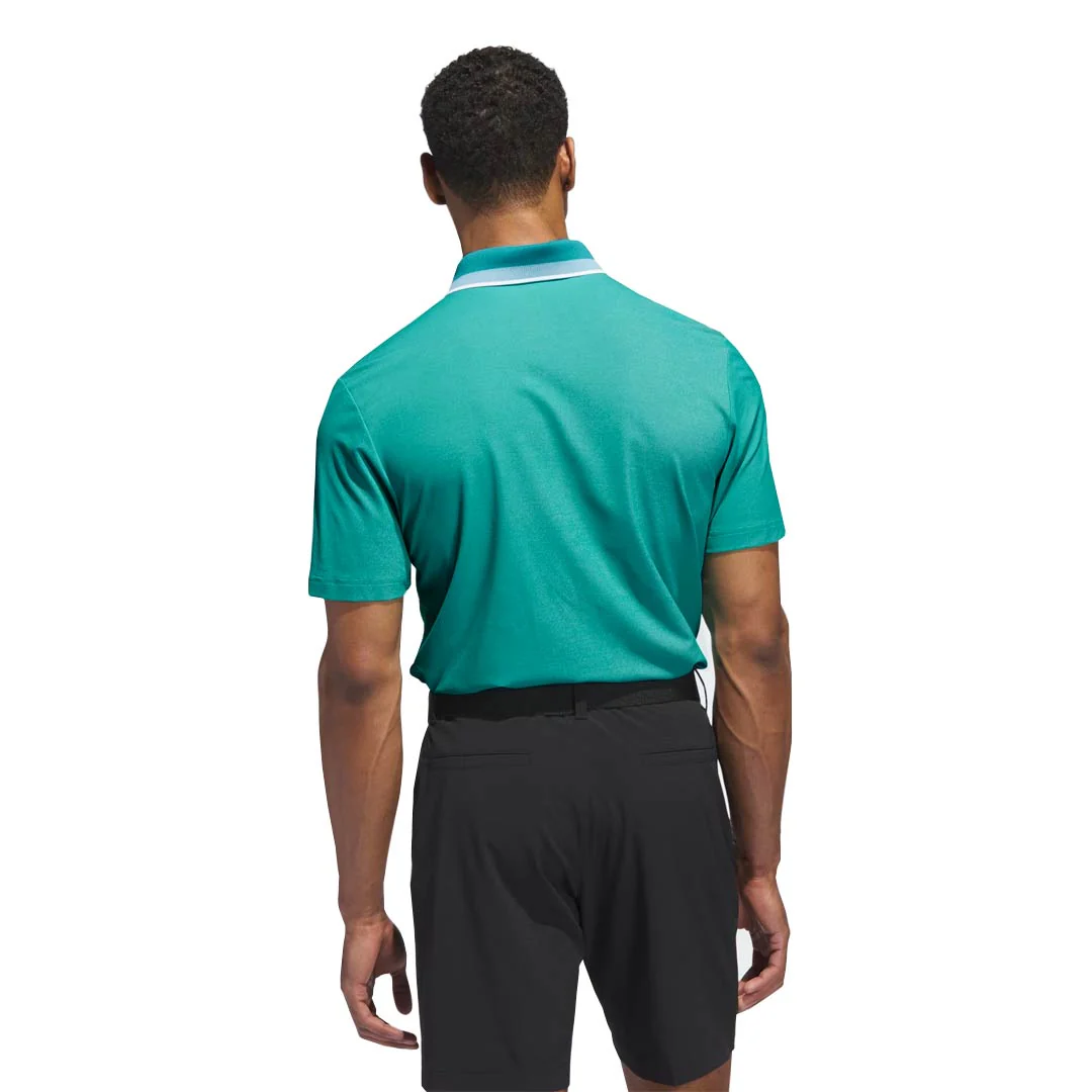 adidas - Men's Ultimate365 Tour Twistknit Pique Polo (JL5381) - Image 3