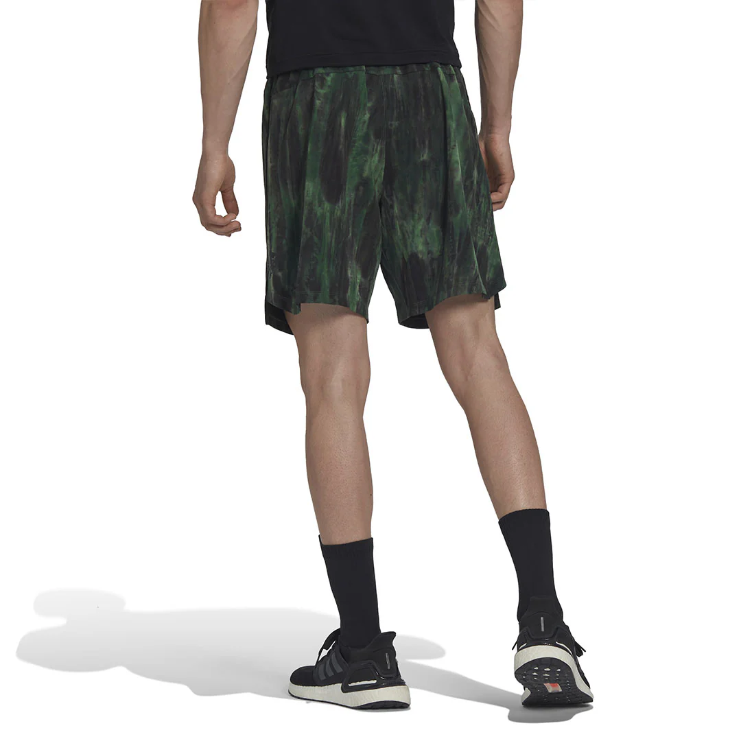 adidas - Men's Workout Spray Dye 7 Inch Shorts (HL8765) - Image 3