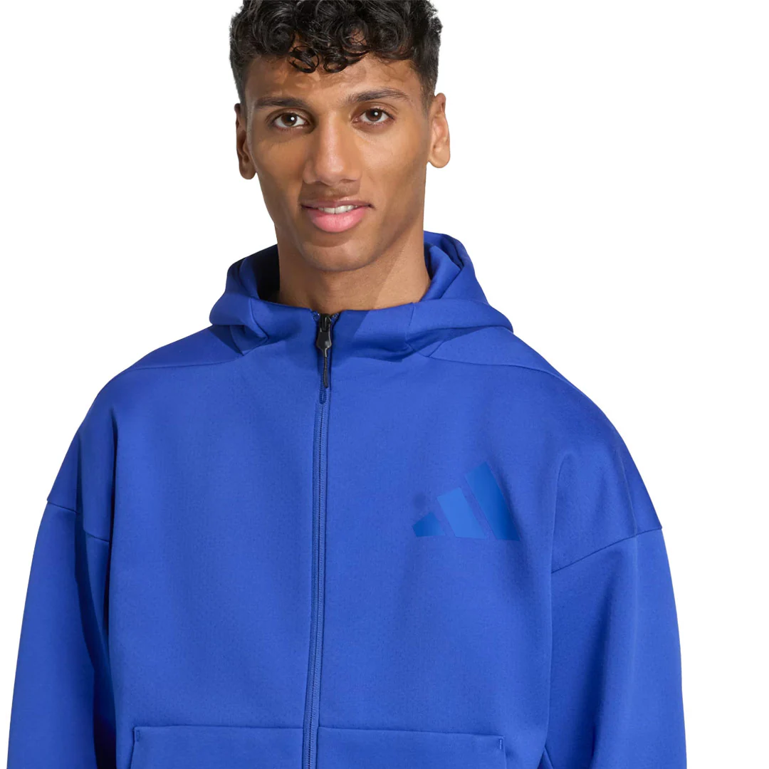 adidas - Men's Z.N.E. Full-Zip Hooded Track Jacket (KA0694) - Image 5