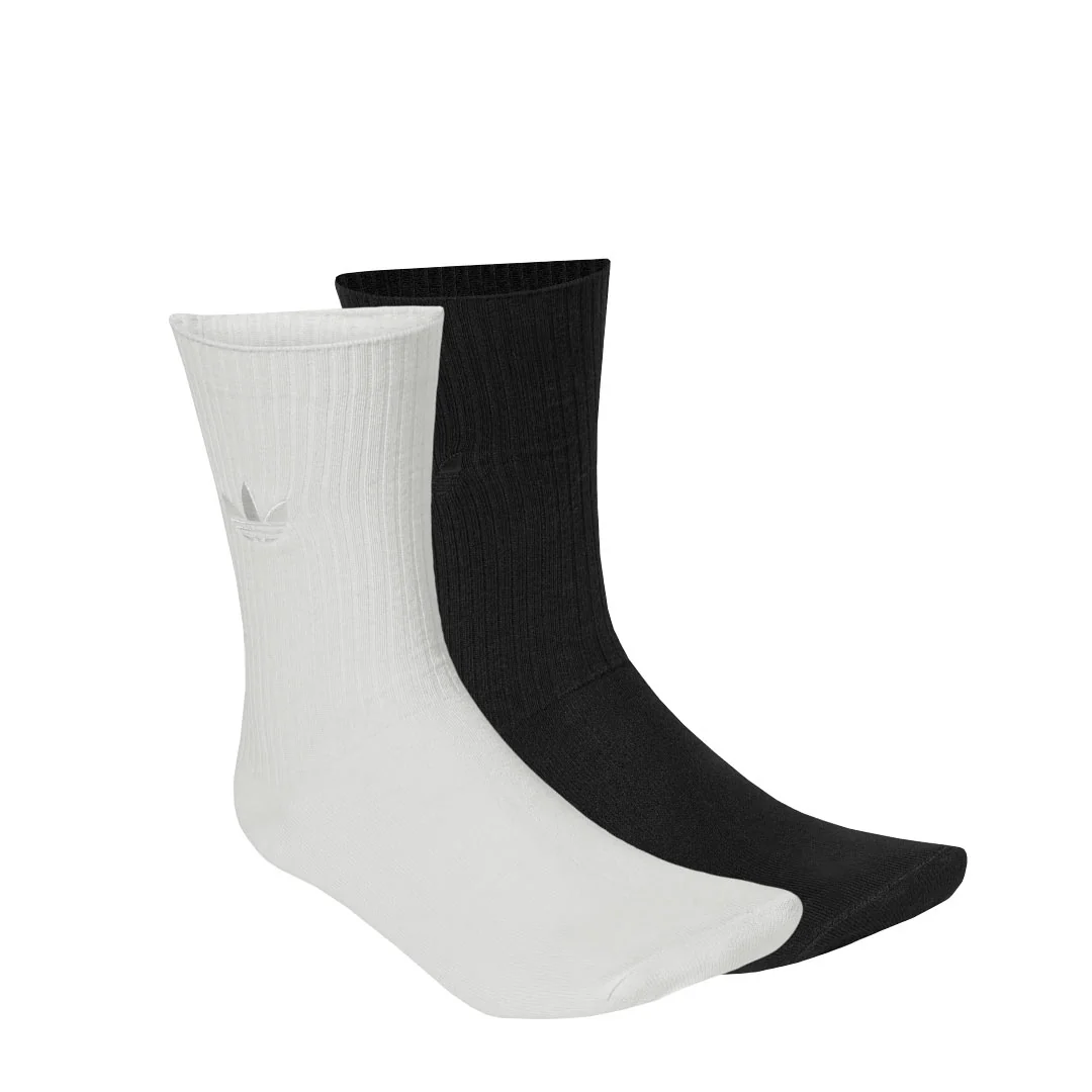 adidas - Unisex 2 Pack Everyday Icons Crew Socks (JW8000)