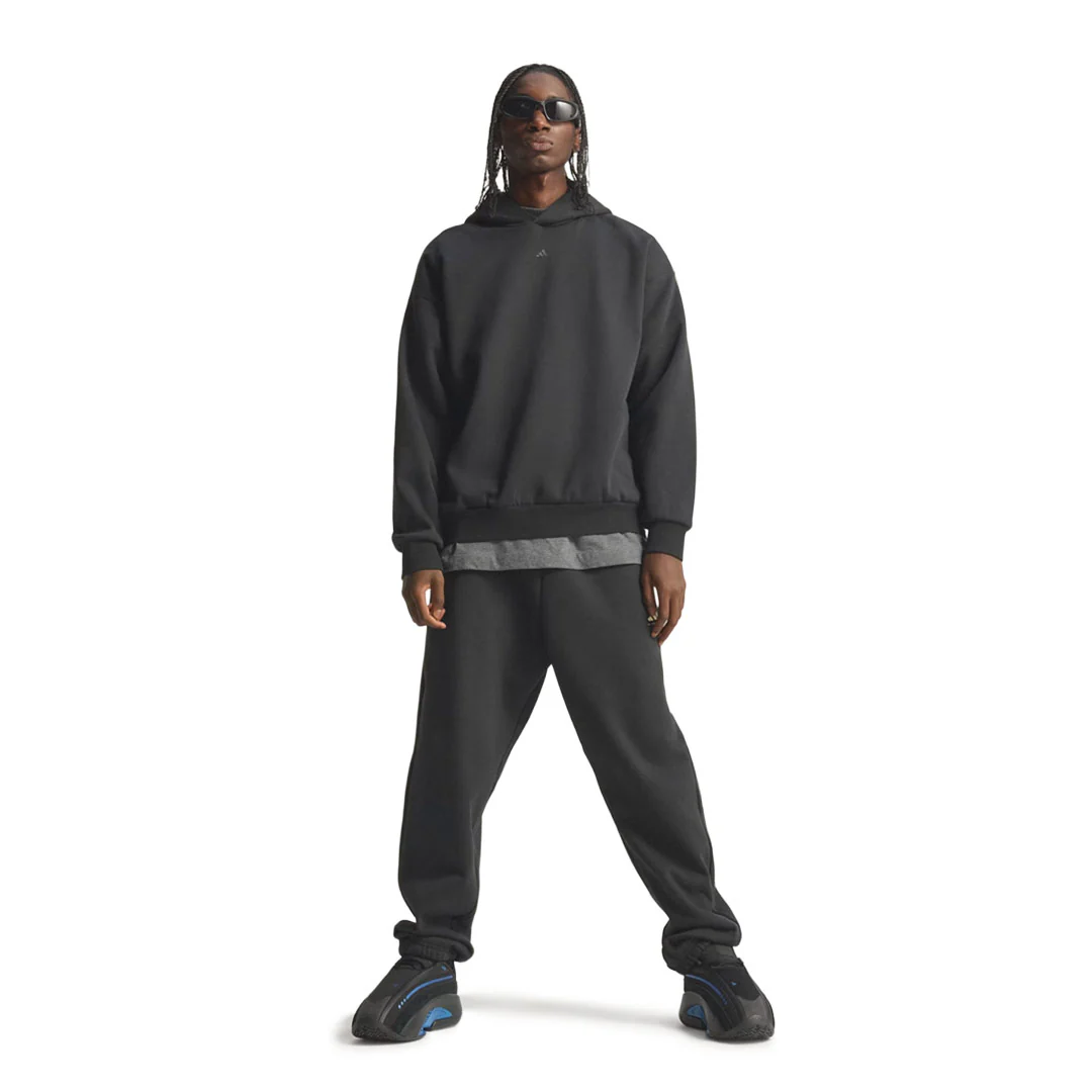 adidas - Unisex adidas Basketball Fleece Hoodie (JX5597) - Image 2
