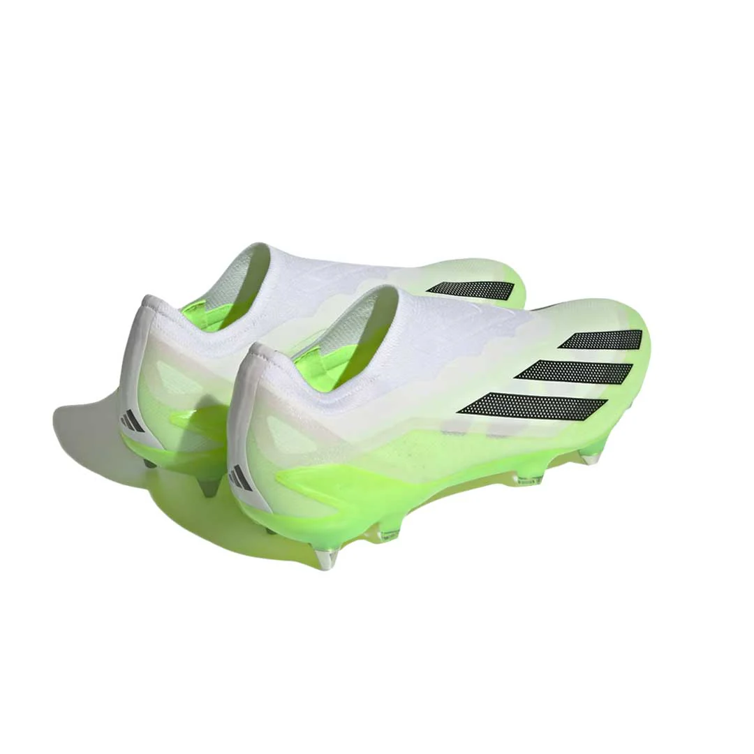 adidas - Unisex X Crazyfast.1 Laceless Soft Ground Soccer Cleats (IE6637) - Image 3