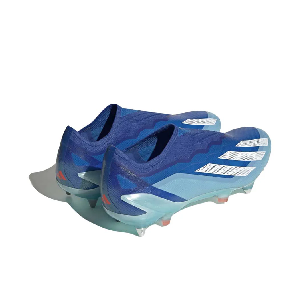 adidas - Unisex X Crazyfast.1 Laceless Soft Ground Soccer Cleats (IE6640) - Image 3