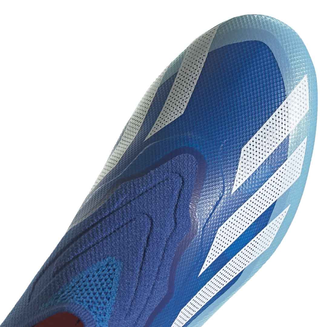 adidas - Unisex X Crazyfast.1 Laceless Soft Ground Soccer Cleats (IE6640) - Image 6